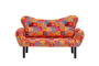 Atelier Del Sofa Chatto - Patchwork Sofá-Cama de 2 Plazas